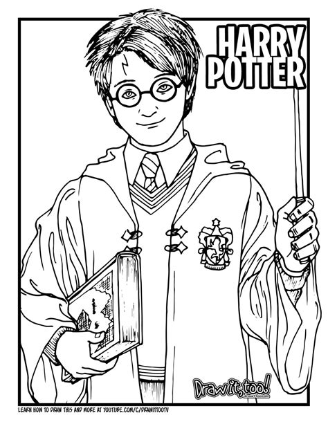 Printable Harry Potter Coloring Sheets